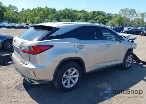 2016 Lexus Rx 350 z USA, uszkodzony, nr VIN 2T2ZZMCA1GC019757